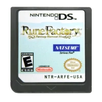 DS Game Cartridge Console Card Rune Factory A Fantasy Harvest Moon USA Version English Language for Nintendo DS 3DS 2DS
DS Game Cartridge Console Card Rune Factory A Fantasy Harvest Moon USA Version English Language for Nintendo DS 3DS 2DS