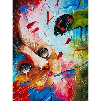 DPF Diamond Painting Cross Stitch Colorful Cat Ladybug Diamond Painting Round Diamond Painting Embroidery Mosaic Decoration Gift
DPF Diamond Painting Cross Stitch Colorful Cat Ladybug Diamond Painting Round Diamond Painting Embroidery Mosaic Decoration Gift