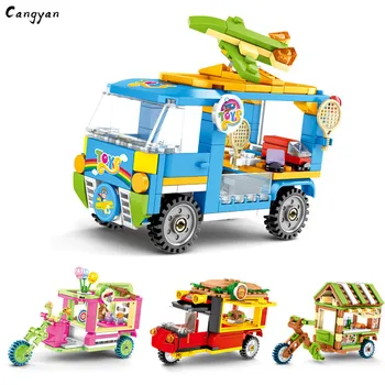 Beautiful assembled small particles building puzzl DIY drink snack ice cream dining car toy puzzle toy car
Beautiful assembled small particles building puzzl DIY drink snack ice cream dining car toy puzzle toy car