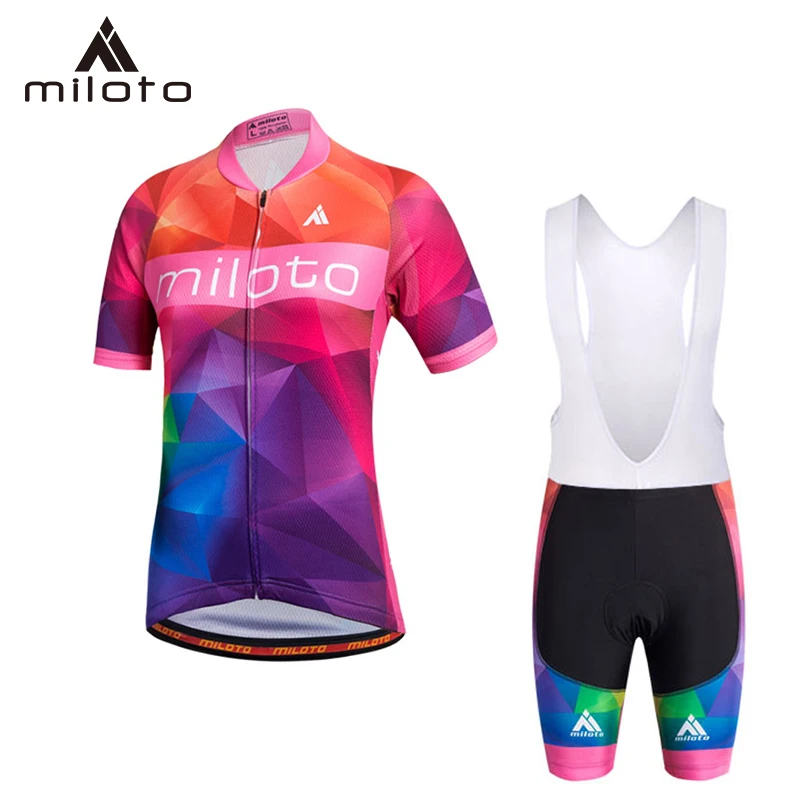 Miloto Pro Team Triathlon Set Women's Cycling Jersey Summer Bike Clothes MTB Ropa Ciclismo Bicycle Uniforme Maillot Quick Dry
Miloto Pro Team Triathlon Set Women's Cycling Jersey Summer Bike Clothes MTB Ropa Ciclismo Bicycle Uniforme Maillot Quick Dry