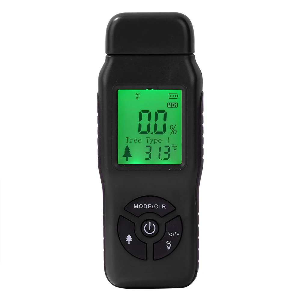 Two Pins Digital Wood Moisture Meter Wood Moisture Tester Wood Moisture Detector with LCD Display Probe range 2%~70%
Two Pins Digital Wood Moisture Meter Wood Moisture Tester Wood Moisture Detector with LCD Display Probe range 2%~70%