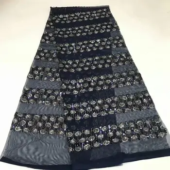 Wholesale price sequins embroidered French gauze lace fabrics, hot selling Nigerian African gauze lace fabrics FFR-921
Wholesale price sequins embroidered French gauze lace fabrics, hot selling Nigerian African gauze lace fabrics FFR-921