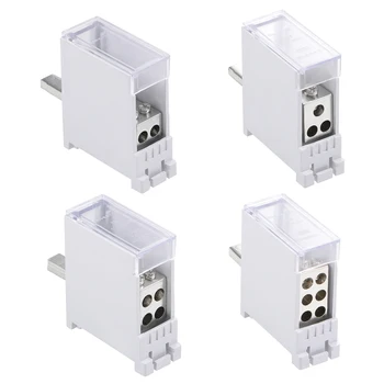 uxcell 1 Inlet 2/3/4/6 Outlet Wire Terminal Strip Blocks DIN Rail Distribution Block for Circuit Breaker and Gate Motors
uxcell 1 Inlet 2/3/4/6 Outlet Wire Terminal Strip Blocks DIN Rail Distribution Block for Circuit Breaker and Gate Motors