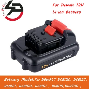 12V 2Ah Li-Ion Replacement Power Tool Battery for DEWALT DCB120 DCB100 DCT410S1 DCT414S1 DCF815 DCF813S2 DCL510
12V 2Ah Li-Ion Replacement Power Tool Battery for DEWALT DCB120 DCB100 DCT410S1 DCT414S1 DCF815 DCF813S2 DCL510