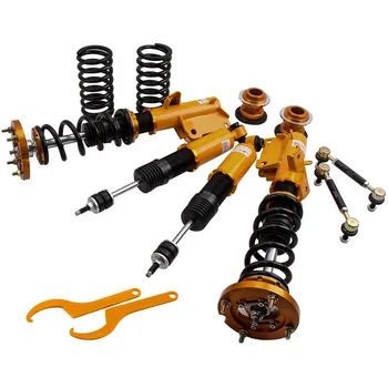 Complete Coilovers Kits for Ford Mustang Coupe / Cabrio S197 2004-2014 24 Steps Adjustable Damper Force 05-14 Shock Absorber 
Complete Coilovers Kits for Ford Mustang Coupe / Cabrio S197 2004-2014 24 Steps Adjustable Damper Force 05-14 Shock Absorber