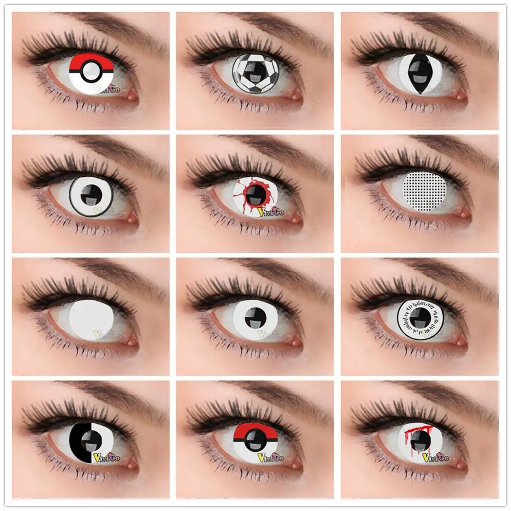 Zombie White Contact Lens For Eyes Women Men Cartoon Character Halloween Dress Up
Zombie White Contact Lens For Eyes Women Men Cartoon Character Halloween Dress Up