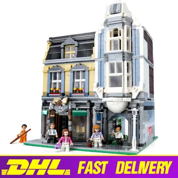 MOC City Street View Series Corner European Style Bookstore Building Kits Block Bricks Kids Toys Gifts 10270
MOC City Street View Series Corner European Style Bookstore Building Kits Block Bricks Kids Toys Gifts 10270