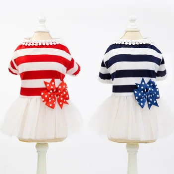 Pet Stripes Skirt Fashion Puppy Dog Princess Dress yarn Skirt for Small and Medium Dogs Simple Dress Suit Pet Dog Tutu Dress
Pet Stripes Skirt Fashion Puppy Dog Princess Dress yarn Skirt for Small and Medium Dogs Simple Dress Suit Pet Dog Tutu Dress