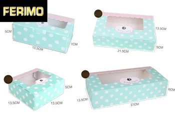 5Pcs Paper Gift Box With Window Wedding Party Kraft Paper Box white dots Cake Food Packaging box blue Candy Cookies Cupcake box
5Pcs Paper Gift Box With Window Wedding Party Kraft Paper Box white dots Cake Food Packaging box blue Candy Cookies Cupcake box