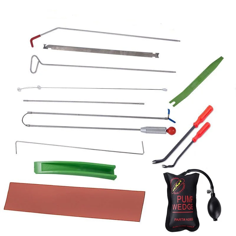 Lock Pick Set Car Auto Tool Body Dent Tool Kit- Hail Ding Repair Starter Set Car Radio Panel Door Clip Panel Locksmith Tool
Lock Pick Set Car Auto Tool Body Dent Tool Kit- Hail Ding Repair Starter Set Car Radio Panel Door Clip Panel Locksmith Tool