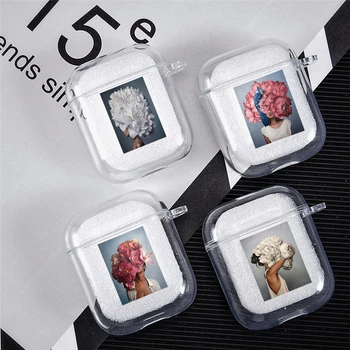 Fashion Art Woman Flowers Silicone Soft Earphone Shell for Apple Airpods Charging Box Wireless Bluetooth Headset Shell Case
Fashion Art Woman Flowers Silicone Soft Earphone Shell for Apple Airpods Charging Box Wireless Bluetooth Headset Shell Case