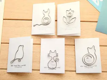 1pcs/lot , Kawaii Mini Metal Cat Bookmarks , Bird / Flower Metal Wire Paper Clips
1pcs/lot , Kawaii Mini Metal Cat Bookmarks , Bird / Flower Metal Wire Paper Clips