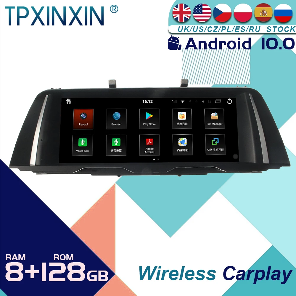 For BMW 5 Series F10/F11 2009-2016 Android 10 Car Stereo Radio with Screen Radio Player Car GPS Navigation Head Unit Carplay
For BMW 5 Series F10/F11 2009-2016 Android 10 Car Stereo Radio with Screen Radio Player Car GPS Navigation Head Unit Carplay