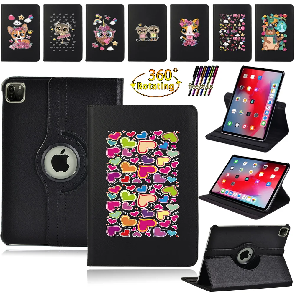 For Apple IPad Pro 9.7"/ Pro 10.5"/ Pro 11" 2018/2020 - 360 Degree Rotating PU Leather Stand Tablet Cover Case + Stylus
For Apple IPad Pro 9.7"/ Pro 10.5"/ Pro 11" 2018/2020 - 360 Degree Rotating PU Leather Stand Tablet Cover Case + Stylus