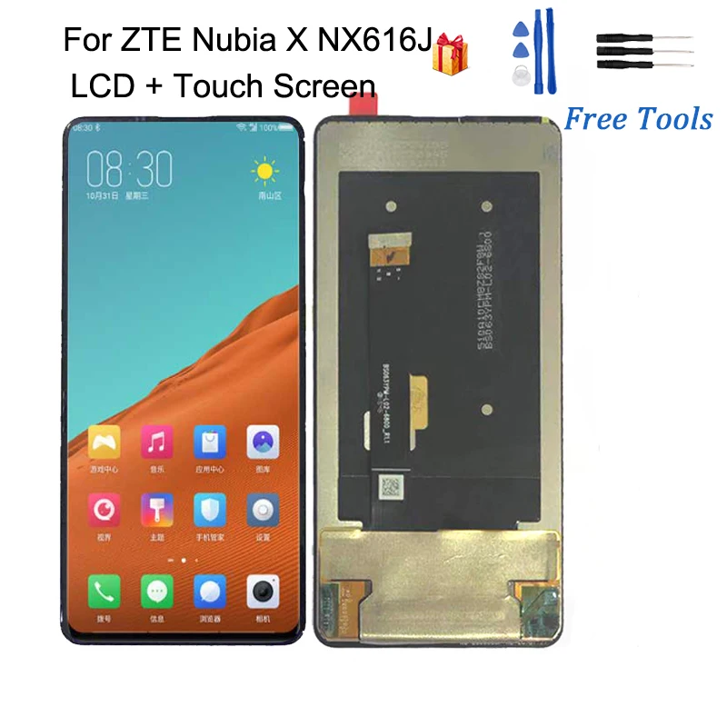 Original Display For ZTE Nubia X NX616J LCD Display Touch Screen Digitizer Assembly 6.26" For ZTE Nubia X LCD Display
Original Display For ZTE Nubia X NX616J LCD Display Touch Screen Digitizer Assembly 6.26" For ZTE Nubia X LCD Display
