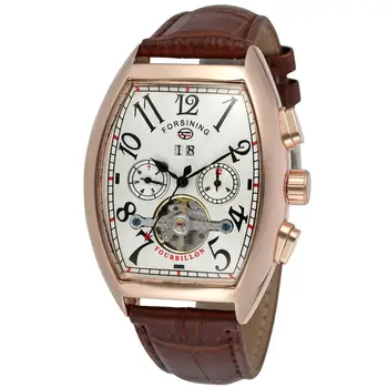 Hot Selling Forsining Automatic Watch Tourbillon Men Wrist Time With Genuine Leather
Hot Selling Forsining Automatic Watch Tourbillon Men Wrist Time With Genuine Leather
