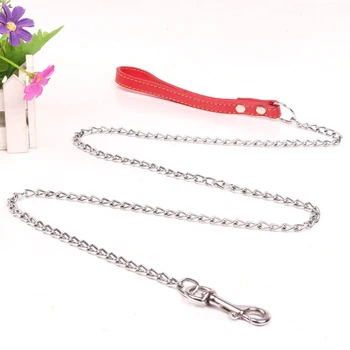 Leather Handle Pulling Anti Lost Dog Leash Outdoor Jogging Chain Control Leading Sturdy Pet Explosion Proof Cat Heavy Duty
Leather Handle Pulling Anti Lost Dog Leash Outdoor Jogging Chain Control Leading Sturdy Pet Explosion Proof Cat Heavy Duty
