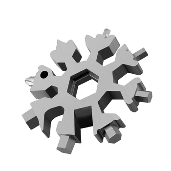 18-in-1 Snowflake Multi-tool Snow Tool Combination Compact And Portable Outdoor Products Snowflake Tool Screwdriver Hex Wrench
18-in-1 Snowflake Multi-tool Snow Tool Combination Compact And Portable Outdoor Products Snowflake Tool Screwdriver Hex Wrench