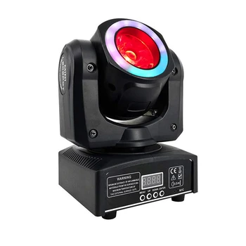 60W LED Beam Light With RGB LED Light Strip For Disco Bar/RGBW DMX LED Beam Moving Head Stage Lights With Halo/DJ Spot Lighting
60W LED Beam Light With RGB LED Light Strip For Disco Bar/RGBW DMX LED Beam Moving Head Stage Lights With Halo/DJ Spot Lighting