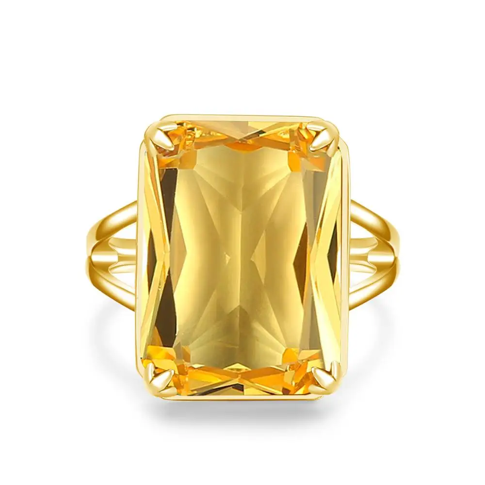 100% Authentic 925 Sterling Silver Rings 14K Gold Yellow Cristal Shiny Ring Fine Jewelry For Women Silver 925 Best Seller 2020
100% Authentic 925 Sterling Silver Rings 14K Gold Yellow Cristal Shiny Ring Fine Jewelry For Women Silver 925 Best Seller 2020
