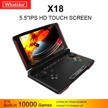 Powkiddy Andriod Handheld Game Console 5.5 Inch 1280*720 Screen 16G+32GB ROM MTK 8163 Quad Core 2G Video Handheld Game Player
Powkiddy Andriod Handheld Game Console 5.5 Inch 1280*720 Screen 16G+32GB ROM MTK 8163 Quad Core 2G Video Handheld Game Player