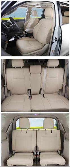 High quality! Custom special car seat covers for Toyota Land Cruiser Prado 150 2022-2010 7 seats durable breathable seat cushion
High quality! Custom special car seat covers for Toyota Land Cruiser Prado 150 2022-2010 7 seats durable breathable seat cushion