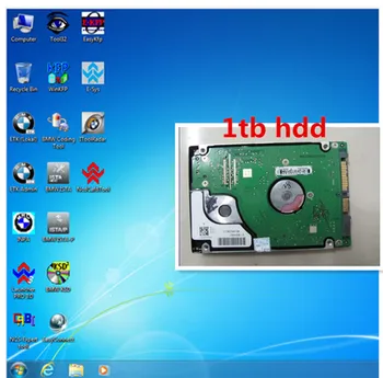 

For BMW Icom Next A2+B+C V2019.12 Software ISTA-D 4.20 P 3.66 Inpa ETK 1TB HDD win7 64bit with Expert Mode Wifi icom A2+B+C