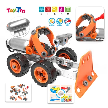 86Pcs Engineering Construction Toys 10 Models Building Blocks STEAM Toys Diy Kit Educative Toys For Boys Kids Gift
86Pcs Engineering Construction Toys 10 Models Building Blocks STEAM Toys Diy Kit Educative Toys For Boys Kids Gift