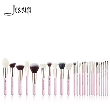 New Jessup Professional Makeup Brushes Set 25pcs Powder Foundation Eyeshadow Concealer Blusher Brush Makeup Cosmetic Kits
New Jessup Professional Makeup Brushes Set 25pcs Powder Foundation Eyeshadow Concealer Blusher Brush Makeup Cosmetic Kits