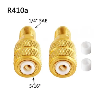 Car AC Cool R410a Adapter 5/16" SAE Female Quick Couplers To 1/4" SAE Male Flare 2pcs Adapters Female 5/16" SAE Male 1/4" SAE
Car AC Cool R410a Adapter 5/16" SAE Female Quick Couplers To 1/4" SAE Male Flare 2pcs Adapters Female 5/16" SAE Male 1/4" SAE