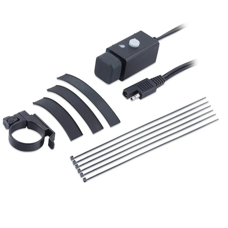 Waterproof Motorcycle USB Charger Adapter with SAE Quick Connector and Power Switch 5V Smart Charging Power Port for iPhone, Tab
Waterproof Motorcycle USB Charger Adapter with SAE Quick Connector and Power Switch 5V Smart Charging Power Port for iPhone, Tab