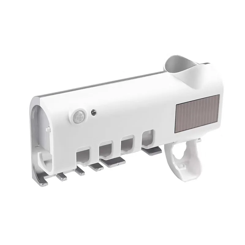 Wall-Mounted Toothbrush Holder And Toothbrush Sterilizer Uv Sterilizer Toothpaste