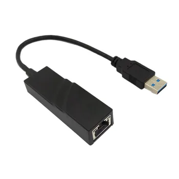 USB 3.0 Gigabit Network Card USB to RJ45 Interface Network Cable Converter External Wired Ethernet 8153
USB 3.0 Gigabit Network Card USB to RJ45 Interface Network Cable Converter External Wired Ethernet 8153