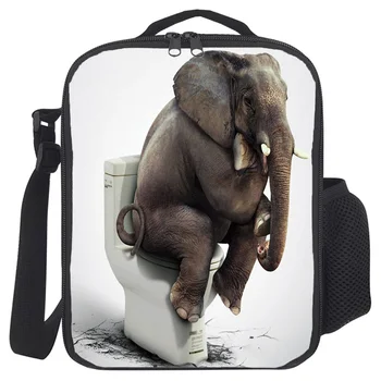 Insulated Lunch Bag Elephant Toilet Cracked Floor Thermal Tote Bags Cooler Picnic Food Lunch Box Bag For Kids Women Men
Insulated Lunch Bag Elephant Toilet Cracked Floor Thermal Tote Bags Cooler Picnic Food Lunch Box Bag For Kids Women Men