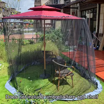 Outdoor Patio Umbrella Mosquito Net Polyester Mesh Hanging Universal Table Lawn Double Zipper Cantilever Cover Camping Courtyard
Outdoor Patio Umbrella Mosquito Net Polyester Mesh Hanging Universal Table Lawn Double Zipper Cantilever Cover Camping Courtyard