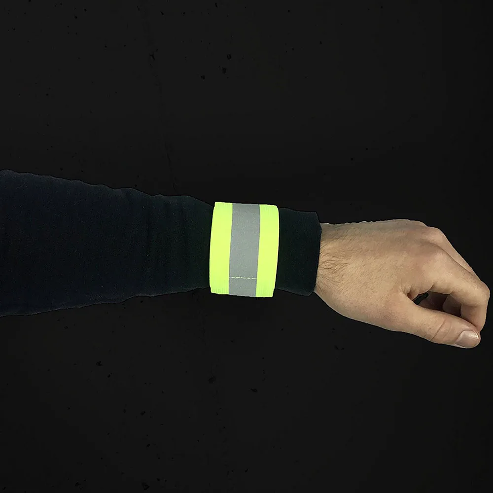 Светоотражающий ремень на руку наружный для ночных занятий спортом бега