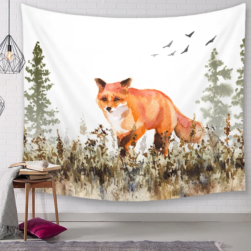 CAMMITEVER Lovely Fox Animals Tapestry Wall Hanging Background Decor Sofa Cover Yoga Mat Home Decor
CAMMITEVER Lovely Fox Animals Tapestry Wall Hanging Background Decor Sofa Cover Yoga Mat Home Decor