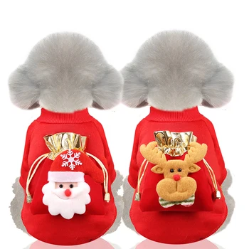 Christmas Dog Clothes New Year Pets Dogs Clothing For Small Medium Dogs Costume Chihuahua Pet Shirt Warm Dog Clothing Yorkshire 
Christmas Dog Clothes New Year Pets Dogs Clothing For Small Medium Dogs Costume Chihuahua Pet Shirt Warm Dog Clothing Yorkshire
