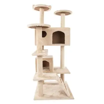 Solid Sisal Rope Plush Cat Climb Trees Cat Toy Pet Cat Tower Climbing Frame
Solid Sisal Rope Plush Cat Climb Trees Cat Toy Pet Cat Tower Climbing Frame