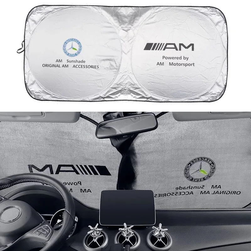 1pcs for Mercedes benz AMG w204 w203 w212 w211 w124 w210 CLG Car Front Windshield Sun Shade Sunshade Car accessories
1pcs for Mercedes benz AMG w204 w203 w212 w211 w124 w210 CLG Car Front Windshield Sun Shade Sunshade Car accessories