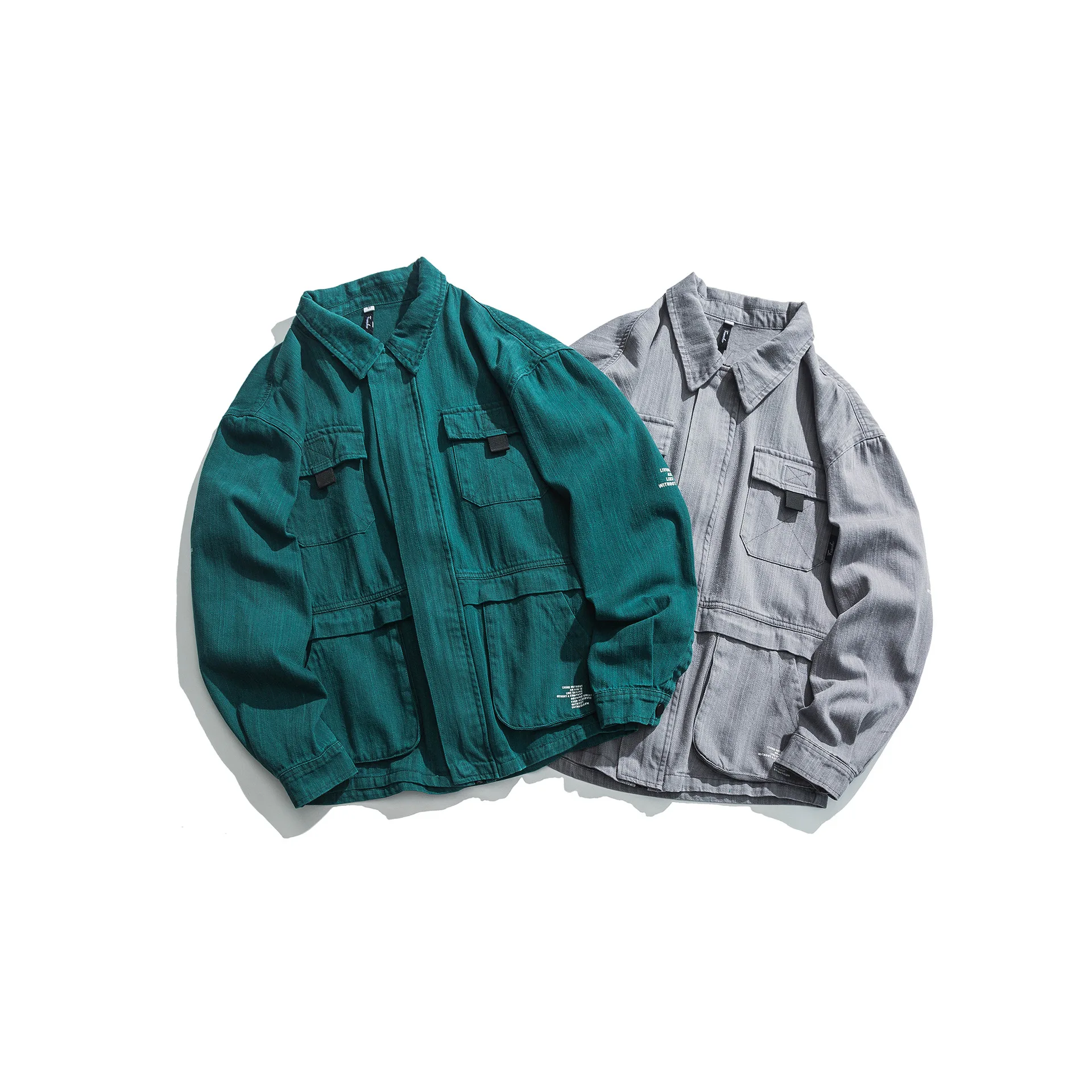 City Where the Product Autumn New Style Four-Pocket Tooling Jacket MEN'S Wear Solid Color Coat Men Jackets Teenager
City Where the Product Autumn New Style Four-Pocket Tooling Jacket MEN'S Wear Solid Color Coat Men Jackets Teenager