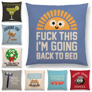 Newest Cartoon Series Cushion Cover Turnip Bulb Pizza Funny Words Decorative Letters Sofa Pillow Case
Newest Cartoon Series Cushion Cover Turnip Bulb Pizza Funny Words Decorative Letters Sofa Pillow Case