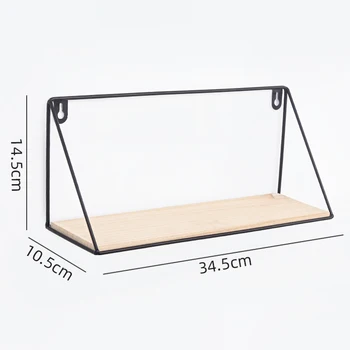 Kitchen Bathroom Shower Wall Mount Storage Rack Organizer Iron Storage Shelf Material: Iron+Wood Storage Shelf
Kitchen Bathroom Shower Wall Mount Storage Rack Organizer Iron Storage Shelf Material: Iron+Wood Storage Shelf