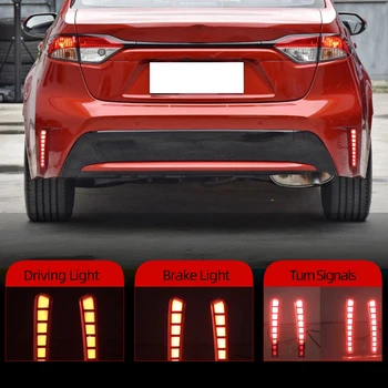 CSCSNL2PCS LED Reflector rear light Car Bumper Light Brake Light Turn Signal Indicator For Toyota Corolla L/LE/XLE US 2019 2020
CSCSNL2PCS LED Reflector rear light Car Bumper Light Brake Light Turn Signal Indicator For Toyota Corolla L/LE/XLE US 2019 2020