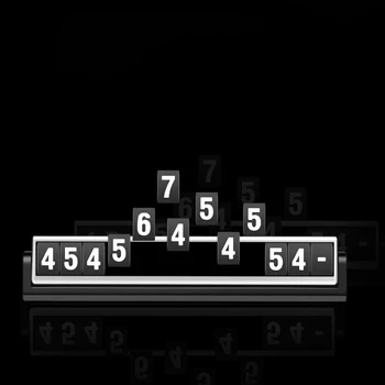 Car Styling Luminous Automobile Temporary Parking Card Rotary Hidden Phone Number Plate Stickers Car Park Stop Accessories Gift
Car Styling Luminous Automobile Temporary Parking Card Rotary Hidden Phone Number Plate Stickers Car Park Stop Accessories Gift