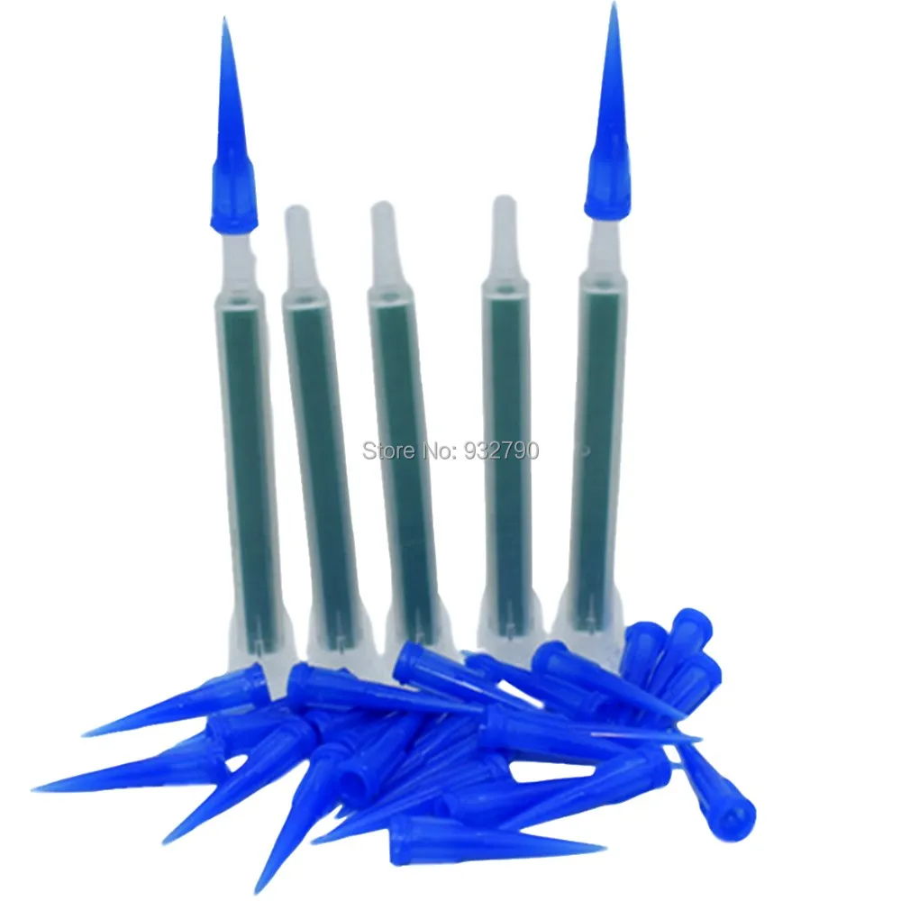 100pc 18G 22G 25G Dispensing Needle Applicator Tips & 5pc 1:1 Mixing Nozzles Epoxies Acrylic Adhesive AB Glue Resin Static Mixer
100pc 18G 22G 25G Dispensing Needle Applicator Tips & 5pc 1:1 Mixing Nozzles Epoxies Acrylic Adhesive AB Glue Resin Static Mixer