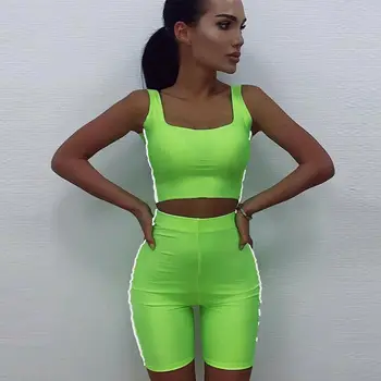 US Women 2PCS/Set Sports Suit Tops Pants Outfit Workout Clothes Tracksuit Fluorescent Trousers Vest Sports Suit
US Women 2PCS/Set Sports Suit Tops Pants Outfit Workout Clothes Tracksuit Fluorescent Trousers Vest Sports Suit