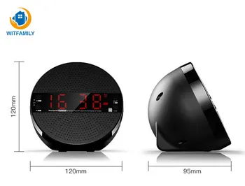 Bluetooth Speaker with Remote Control Alarm Clock FM Radio Home Party Desktop Wireless Loudspeaker Bedside Clock
Bluetooth Speaker with Remote Control Alarm Clock FM Radio Home Party Desktop Wireless Loudspeaker Bedside Clock