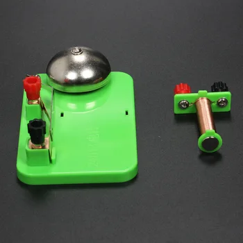 Electric bell experiment junior physics and electricity equipment primary science teaching instrument electromagnetic iron relay
Electric bell experiment junior physics and electricity equipment primary science teaching instrument electromagnetic iron relay