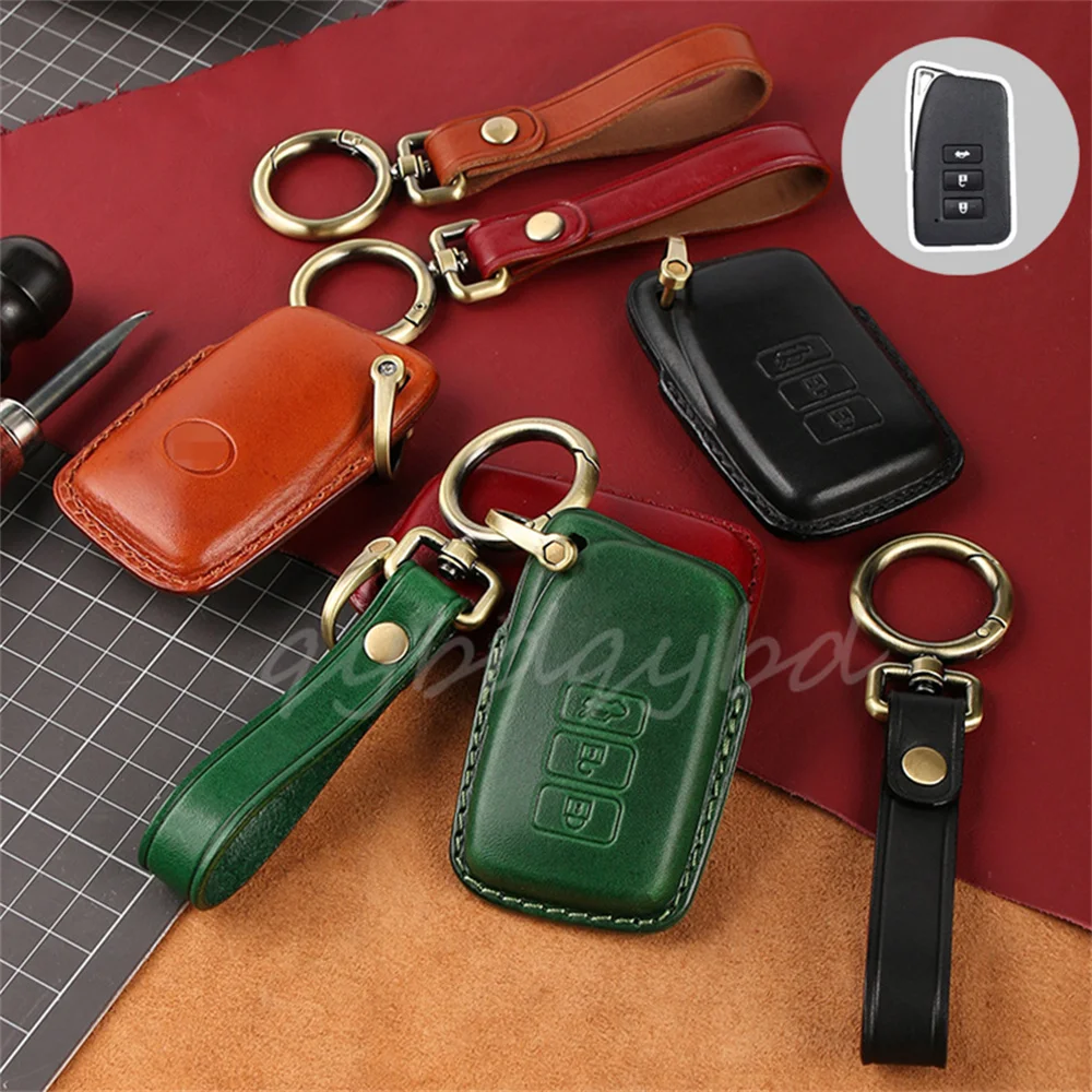 Genuine Leather Remote Car Key Cover Case Shell Holder Bag Protector For Lexus RX IS LS RC NX Accessories Styling
Genuine Leather Remote Car Key Cover Case Shell Holder Bag Protector For Lexus RX IS LS RC NX Accessories Styling